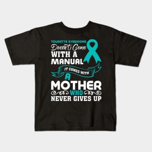 Tourette Syndrome Mom Tourette Syndrome Awareness Kids T-Shirt